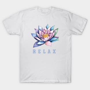 Lotus Flower Relax T-Shirt